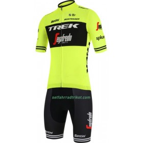 Fahrradbekleidung Radtrikot Kurzarm + Trägershorts 2019 Trek-Segafredo N002 